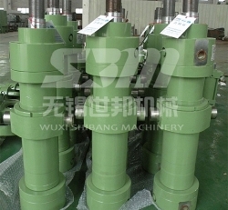 Heavy load hydraulic cylinder pin shaft